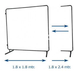 Rám pre zváracie zásteny...