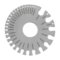 Mierka na meranie priemeru...
