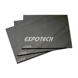 Sklo do kukly tmavé 90x110mm